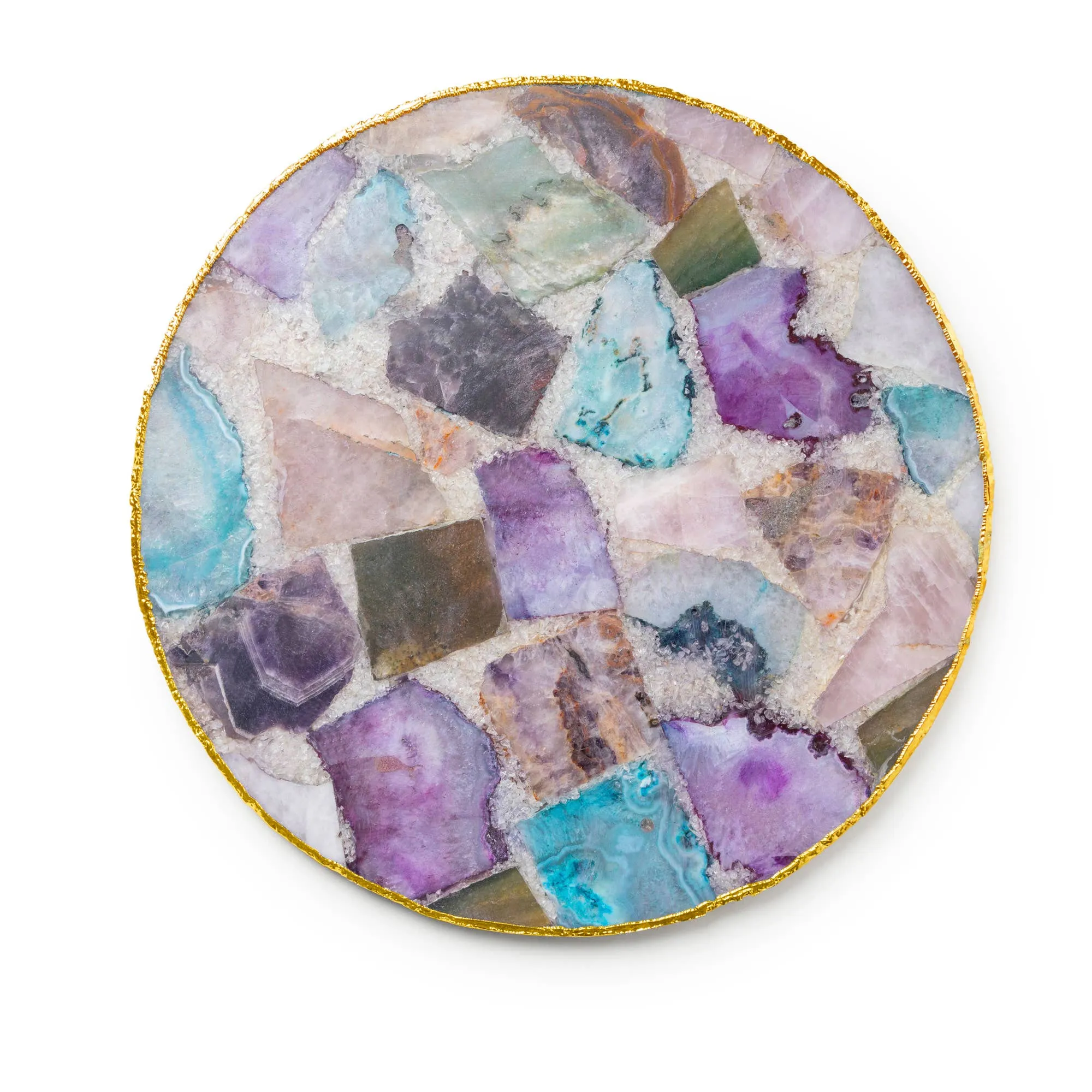 Radiance Agate & Gold Cheese Board, Large - Image 2