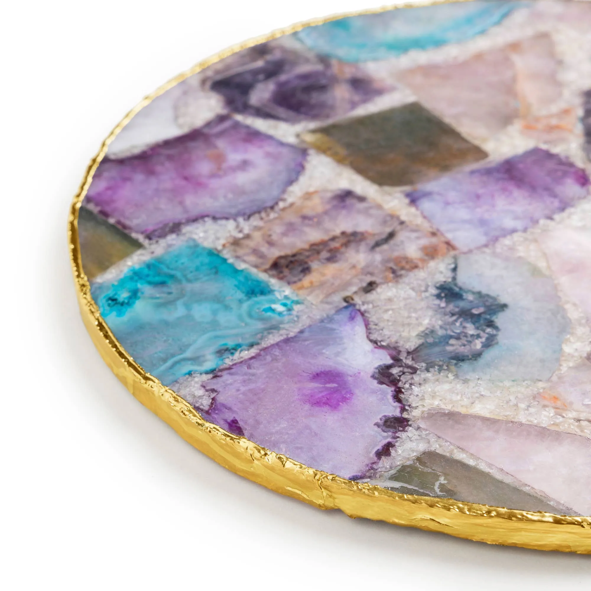 Radiance Agate & Gold Cheese Board, Large - Image 6