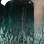 WHITE SPLUTTER HURRICANE LARGE WITH BLUE OMBRE - Image 2