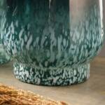 WHITE SPLUTTER HURRICANE LARGE WITH BLUE OMBRE - Image 3