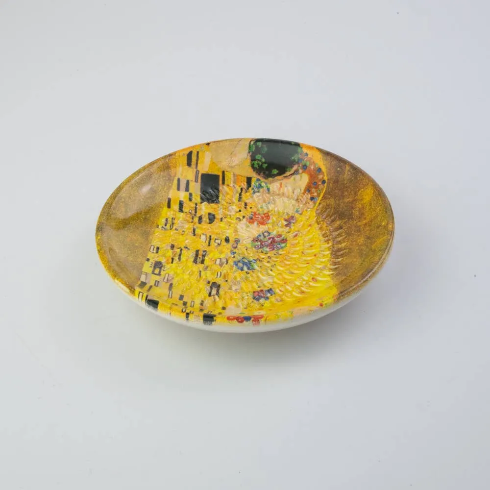 Ceramic grater plate for cheese and vegetables. KLIMT art: Little, Without packaging