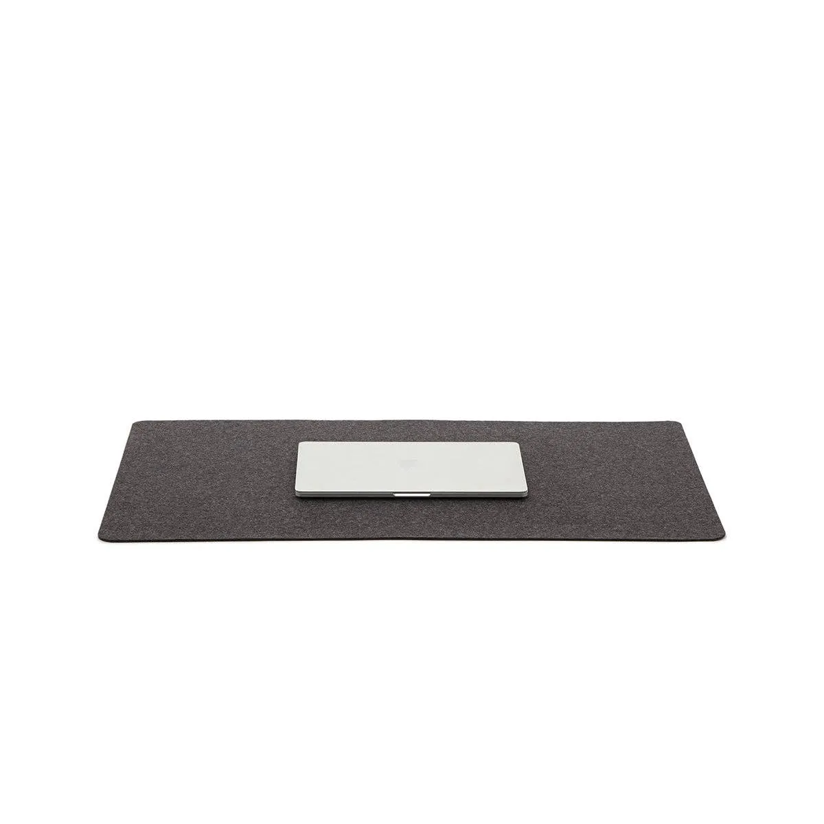 Mosen Large Merino Wool Felt Desk Pad: Charcoal