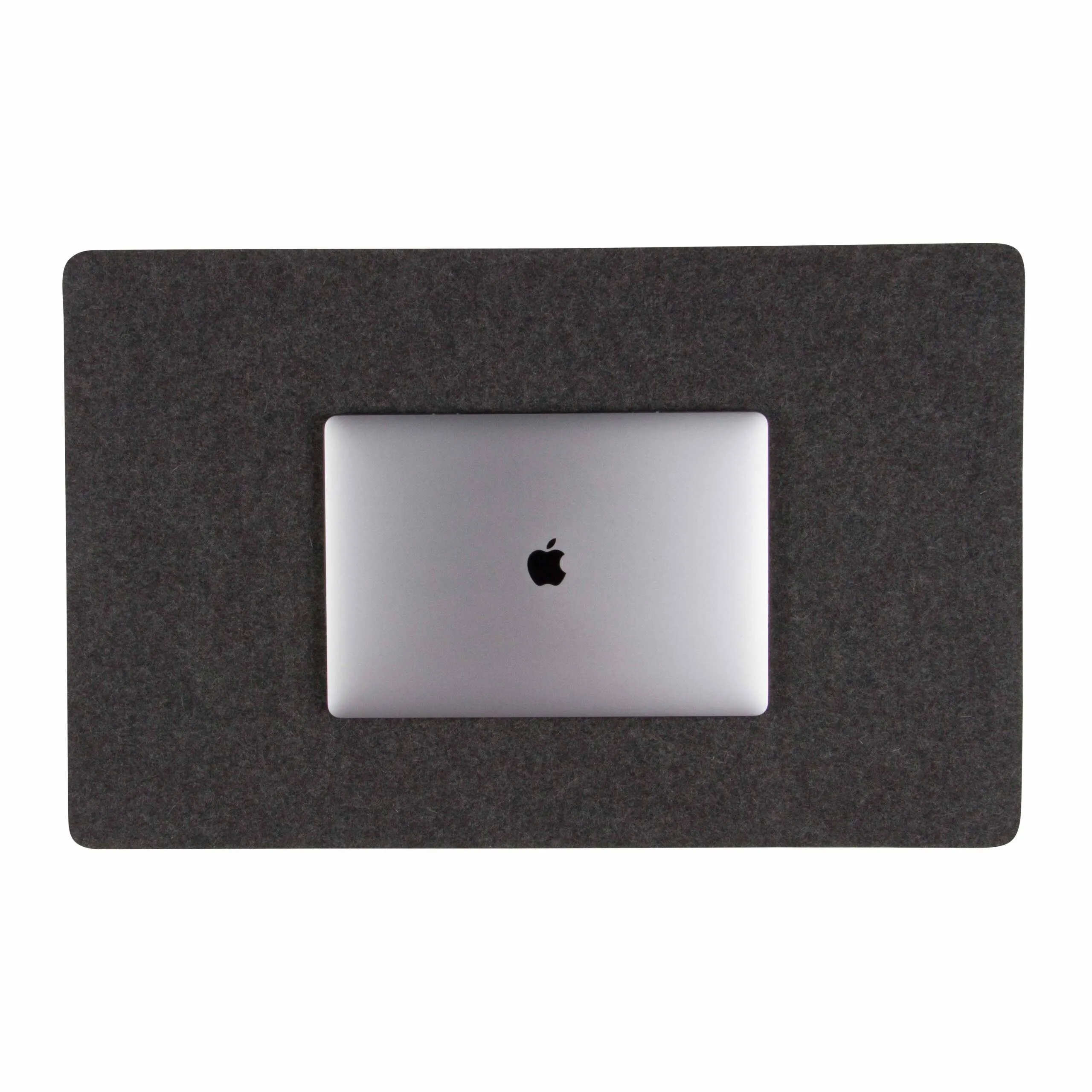Mosen Large Merino Wool Felt Desk Pad: Charcoal - Image 2