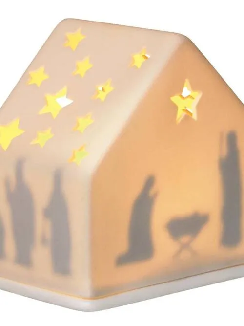 Village House - Nativity Silhouette