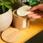 Bamboo Facial Rounds Holder | Mother's Day Bestseller