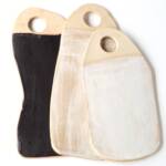 Ceramic Cheese Board | Handmade Pottery Charcuterie: Black - Image 2
