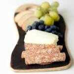Ceramic Cheese Board | Handmade Pottery Charcuterie: Black - Image 5