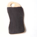 Ceramic Cheese Board | Handmade Pottery Charcuterie: Black - Image 12