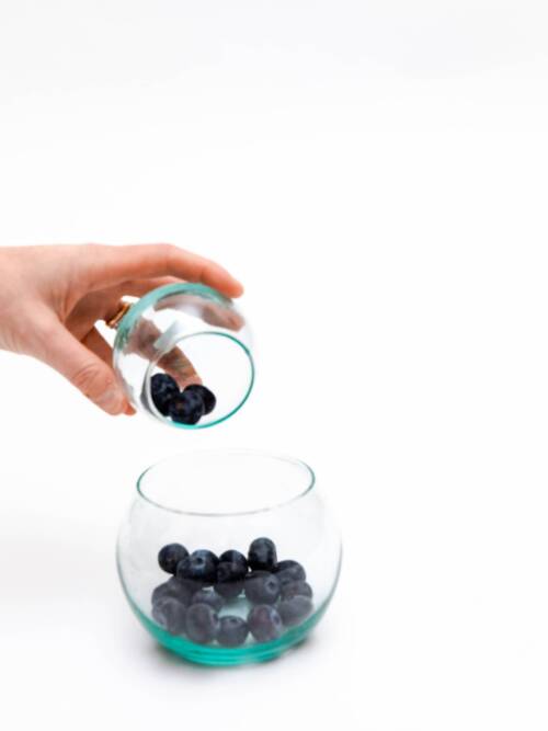 Clear Large Round Glass Bowl- L (24)