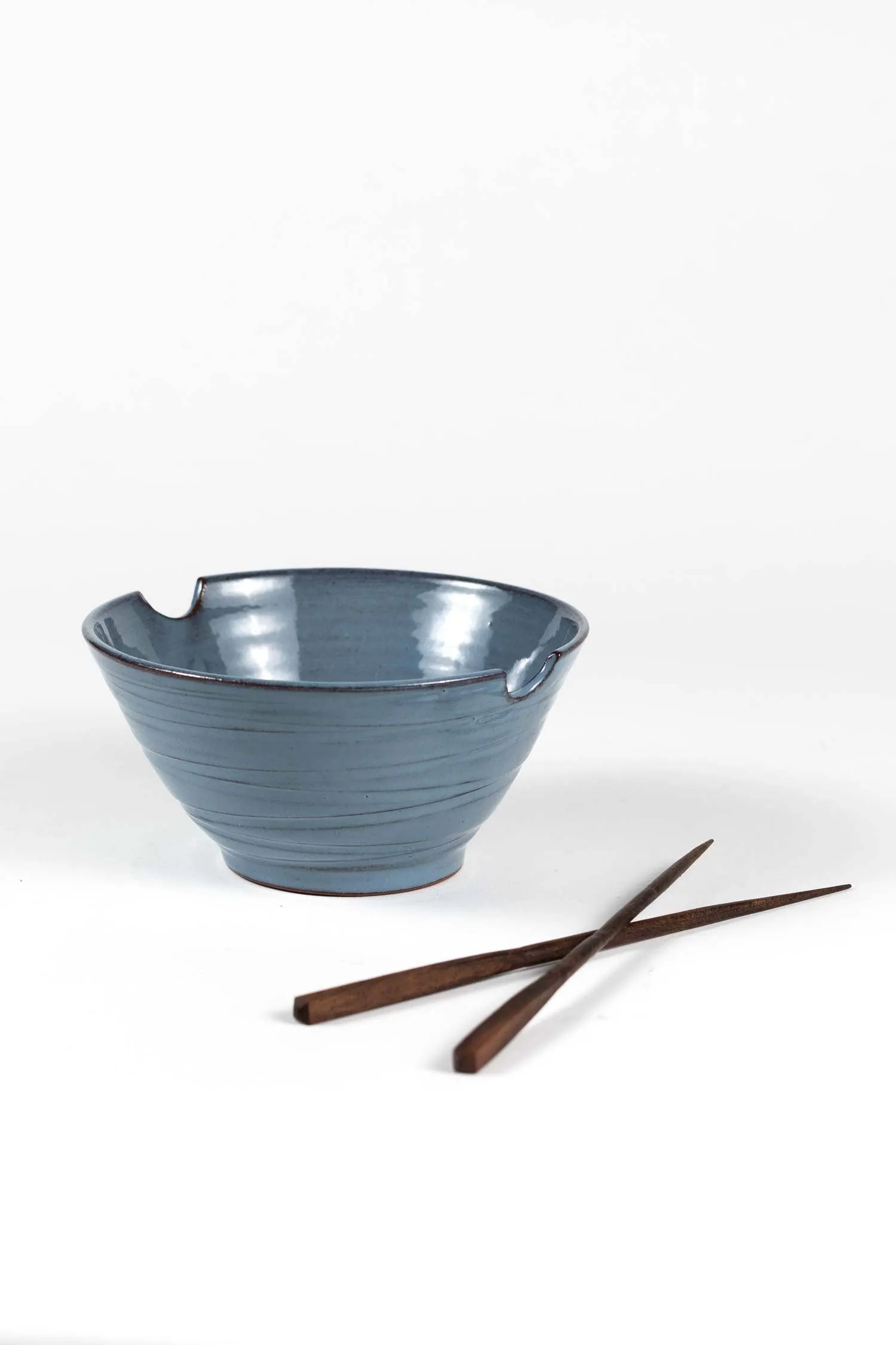 Chopsticks & Blue Bowl Set - Image 3
