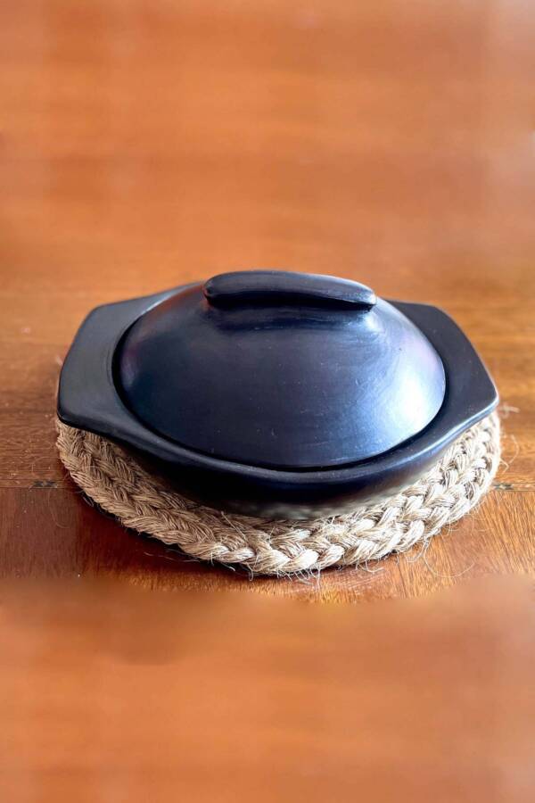 La Chamba Clay Pot for Cooking with Lid - Saute Pan Roasting