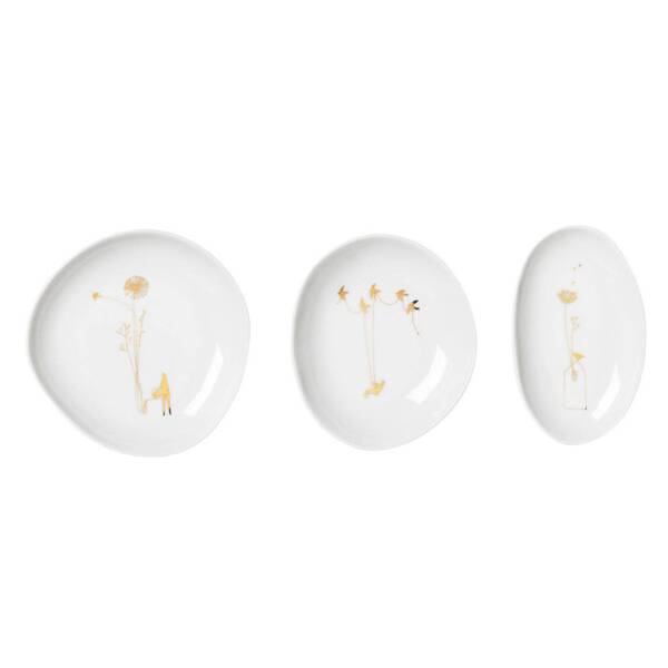 Wonderland Mini Bowl Set: Dandelions and Birds - Image 2