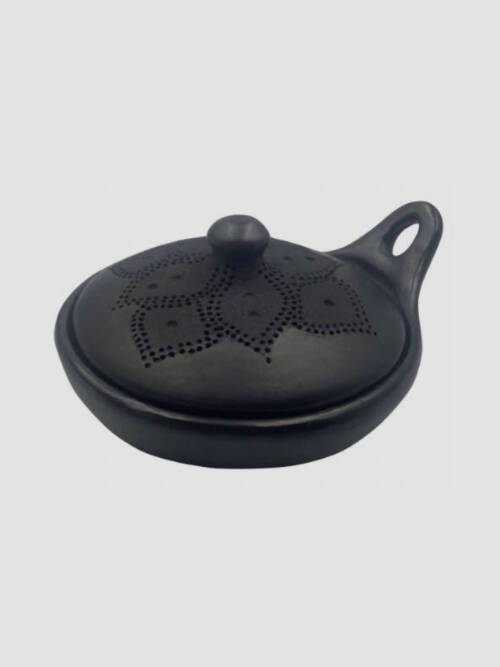 La Chamba Saute Pan Casserole Saucepan  Clay Diameter 6.5"