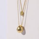 Pod Necklace | Brass - Image 6