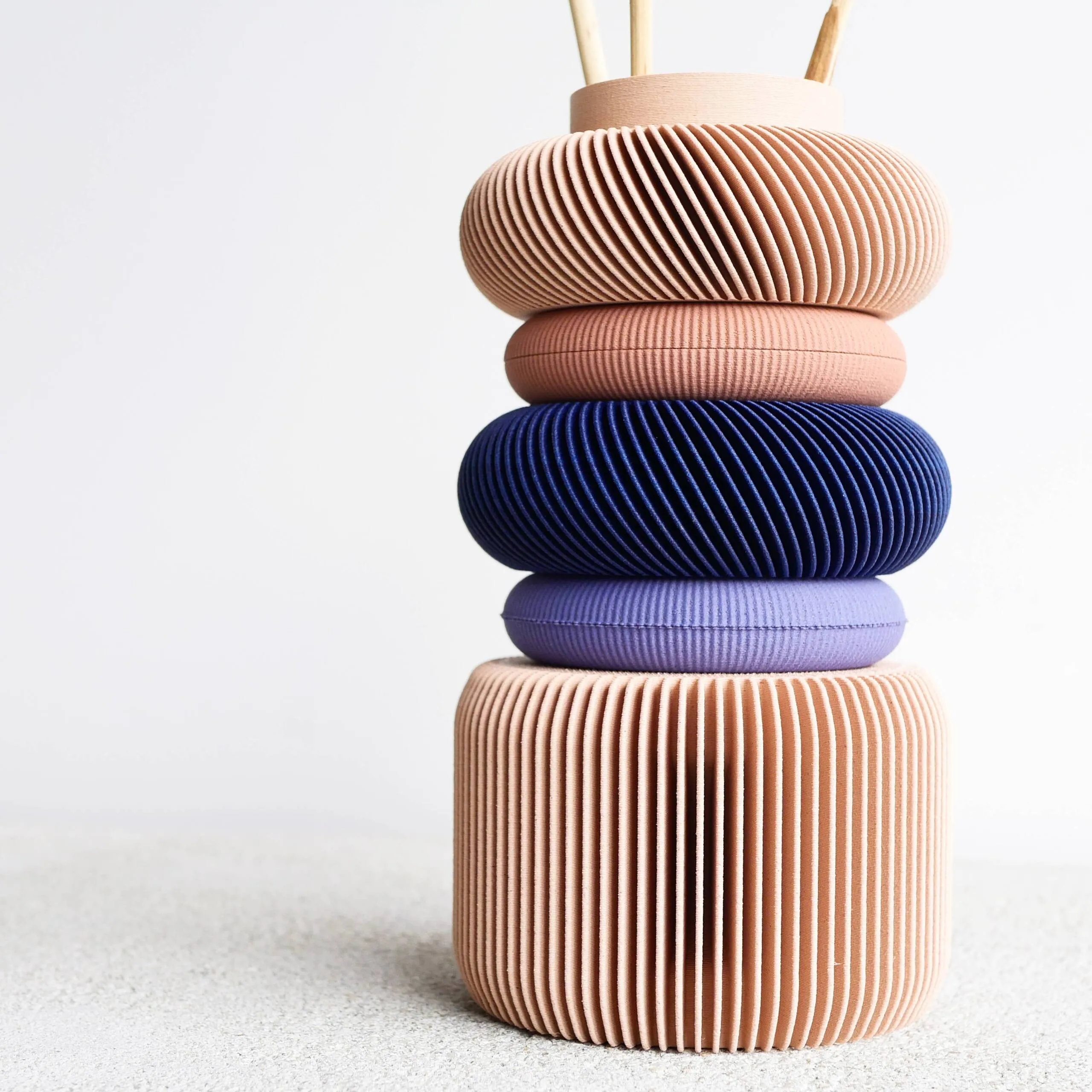 BLUSH  Modular Vase, perfect for dried or fresh flowers ! - Image 5