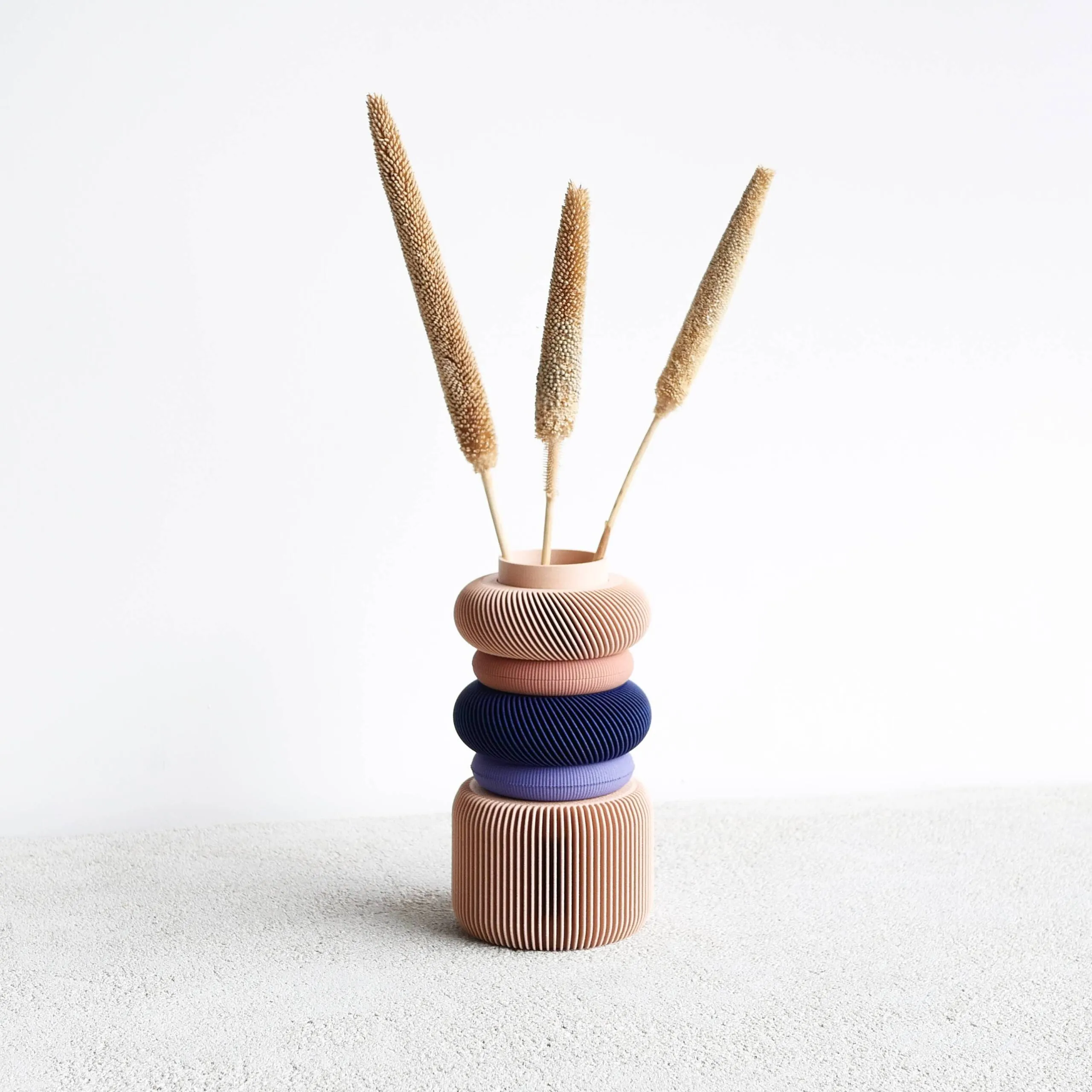 BLUSH  Modular Vase, perfect for dried or fresh flowers ! - Image 2