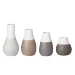Pastel Two-Tone Mini Vases - Set of 4: Shades of Green Vases - Image 4