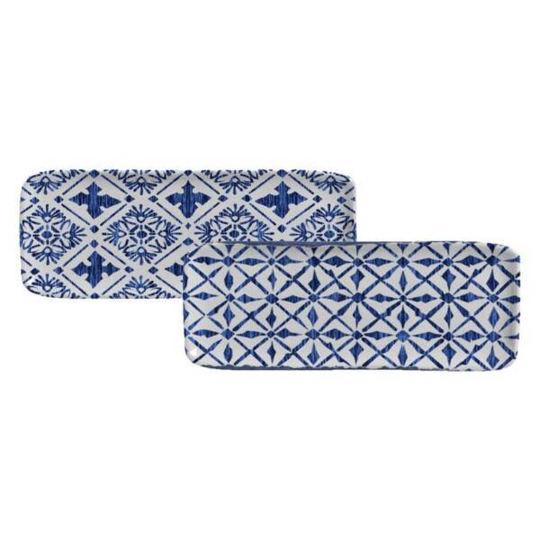 Rectangular Platter Maya: Ivory, Stoneware - Image 2