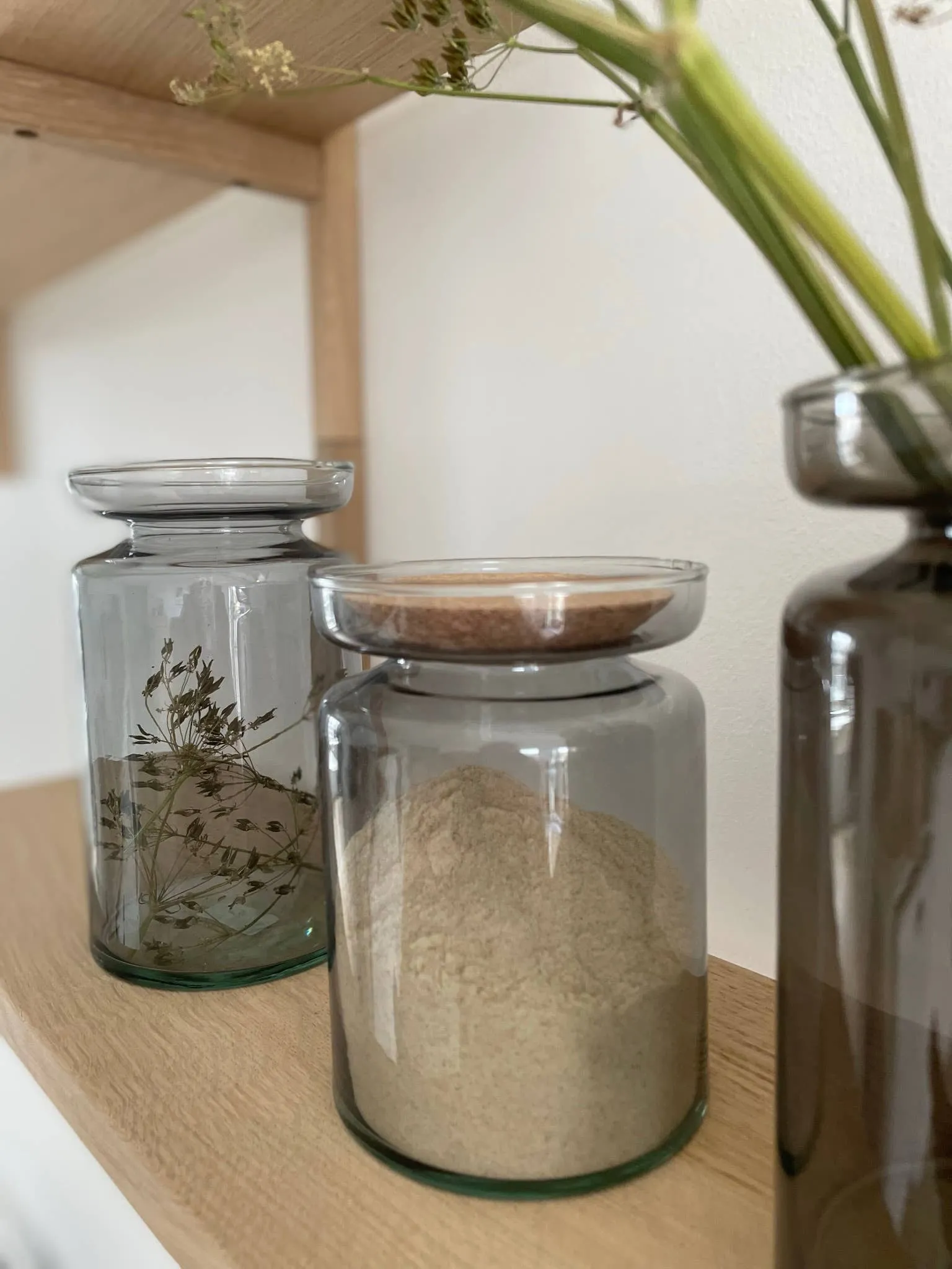 Valencia Duo, Vase & Candle Holder, Mauve Taupe - Image 5