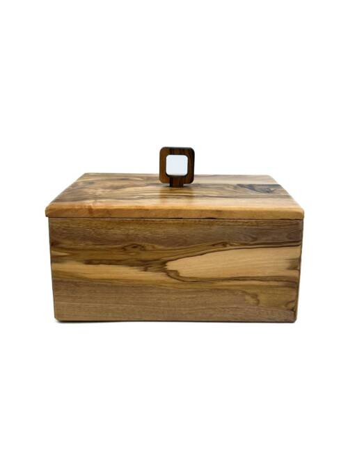 Olive Wood Jewelry Box