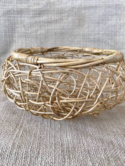 Open Weave Tatinga Basket : Natural