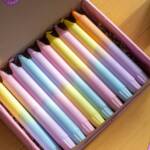Taper candles box - Colorful Pastel Spring box - Image 4