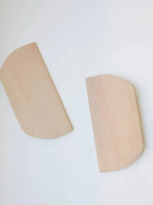 Wood Bread Scraper