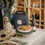 Stoneware Pasta Plate | Youlha 7.9": Matte Black/Shiny White - Image 7