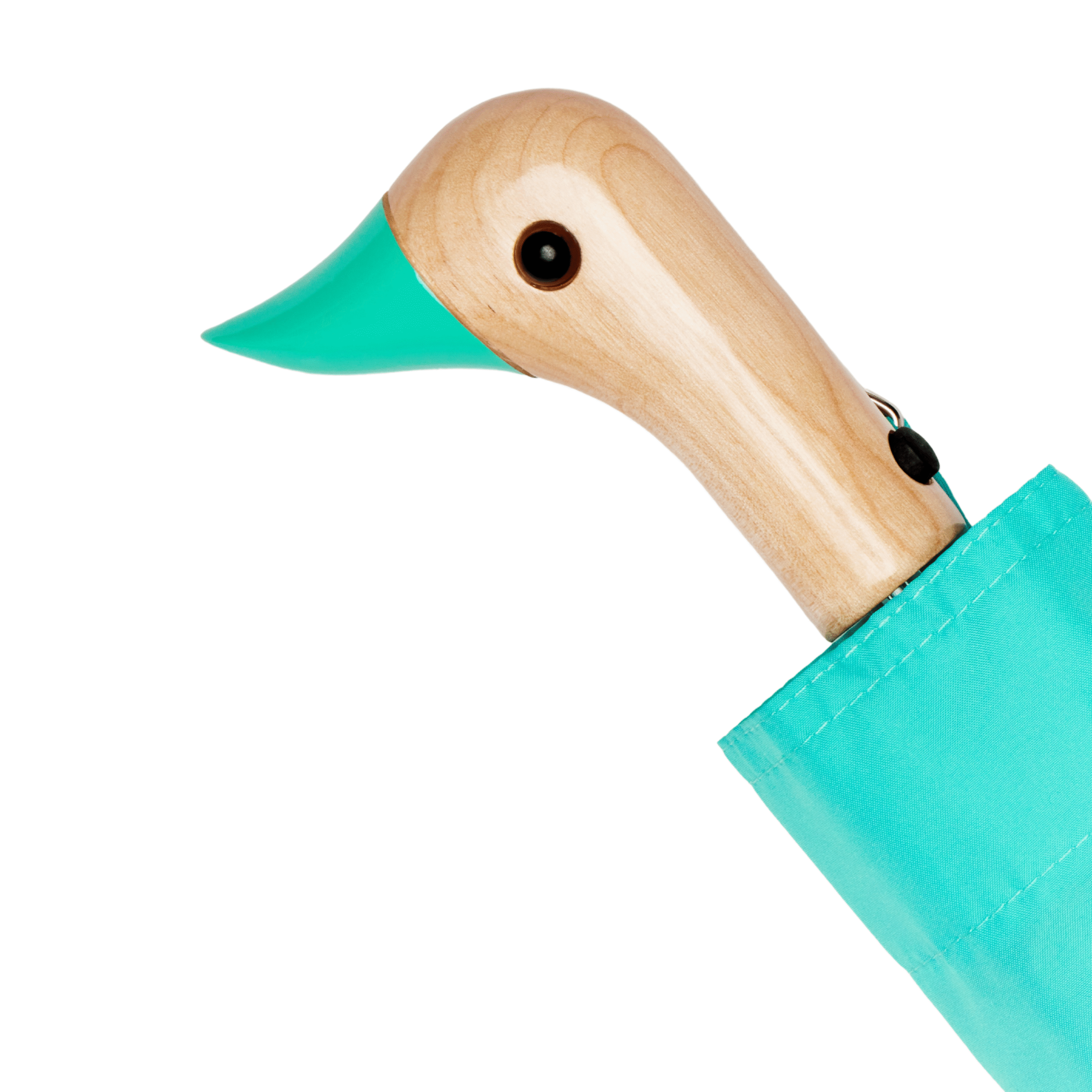 Mint Compact Eco-Friendly Wind Resistant Duckhead Umbrella - Image 5