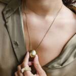 Pod Necklace | Brass