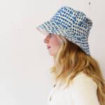 Royal Double Dot Bucket Hat: Large