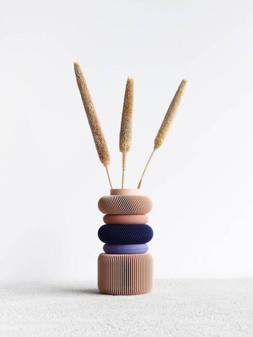 BLUSH  Modular Vase, perfect for dried or fresh flowers !