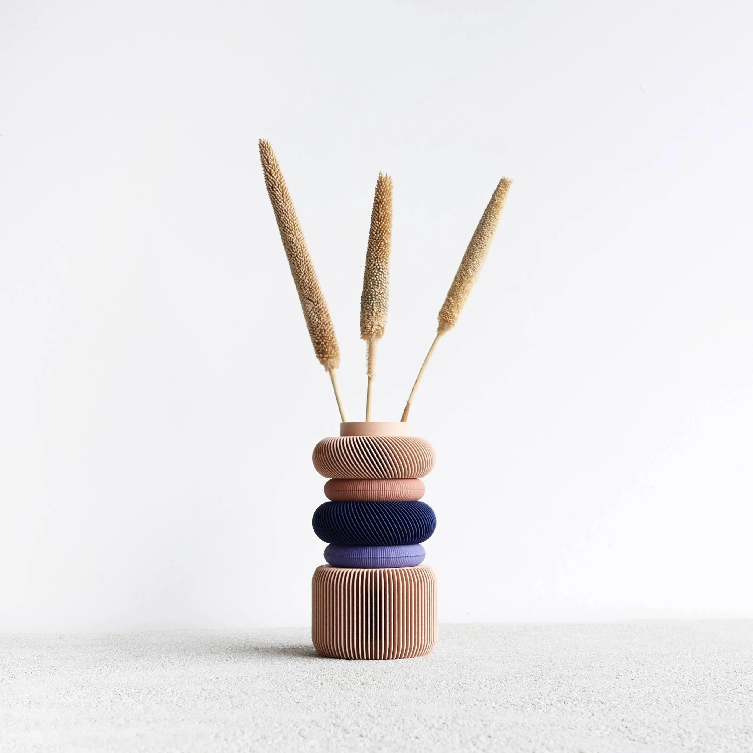 BLUSH  Modular Vase, perfect for dried or fresh flowers !