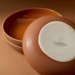 Stoneware Pasta Plate | Youlha 7.9": Matte Black/Shiny White - Image 15