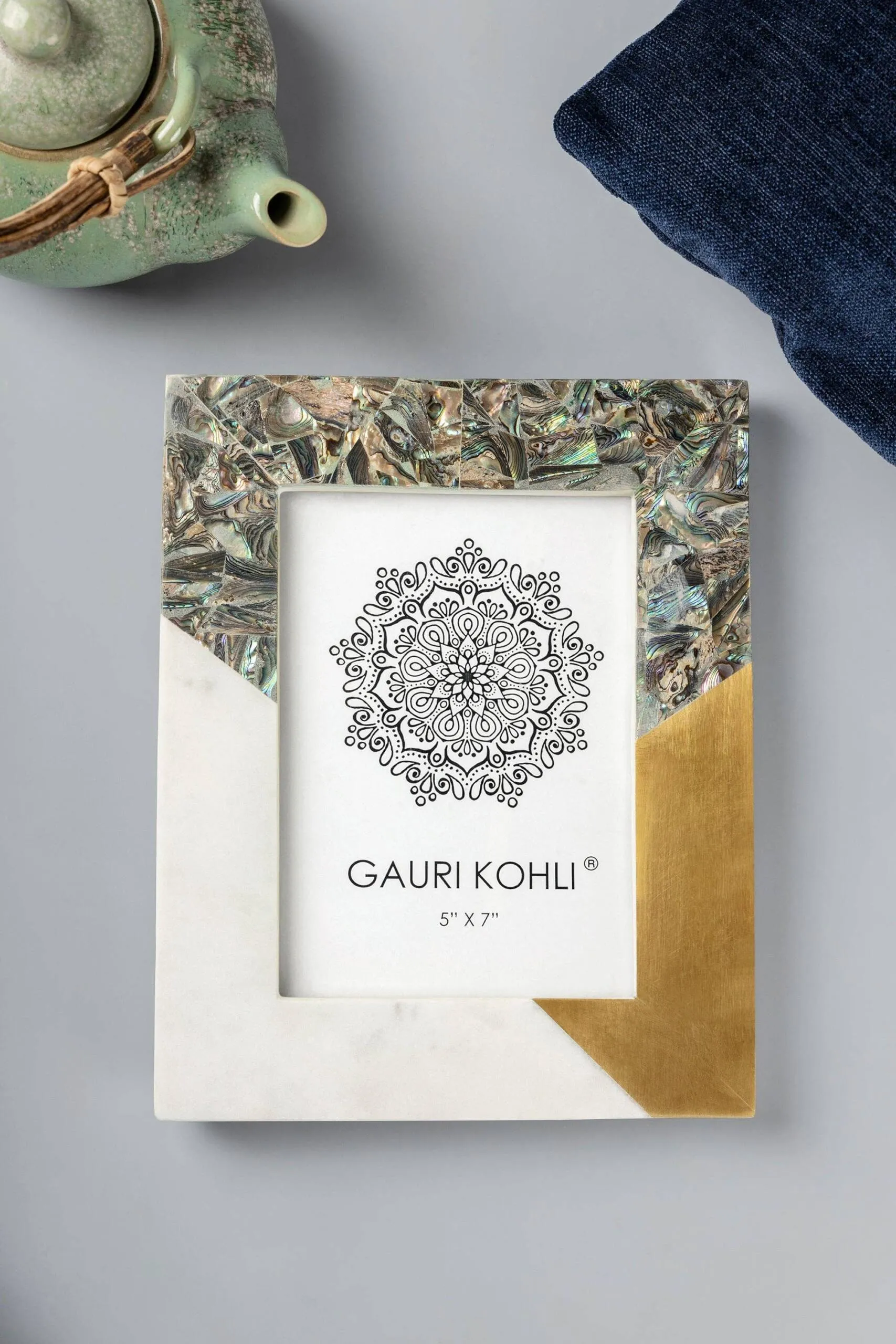 Roshan Picture Frame - 10" x 8": Mother of Pearl