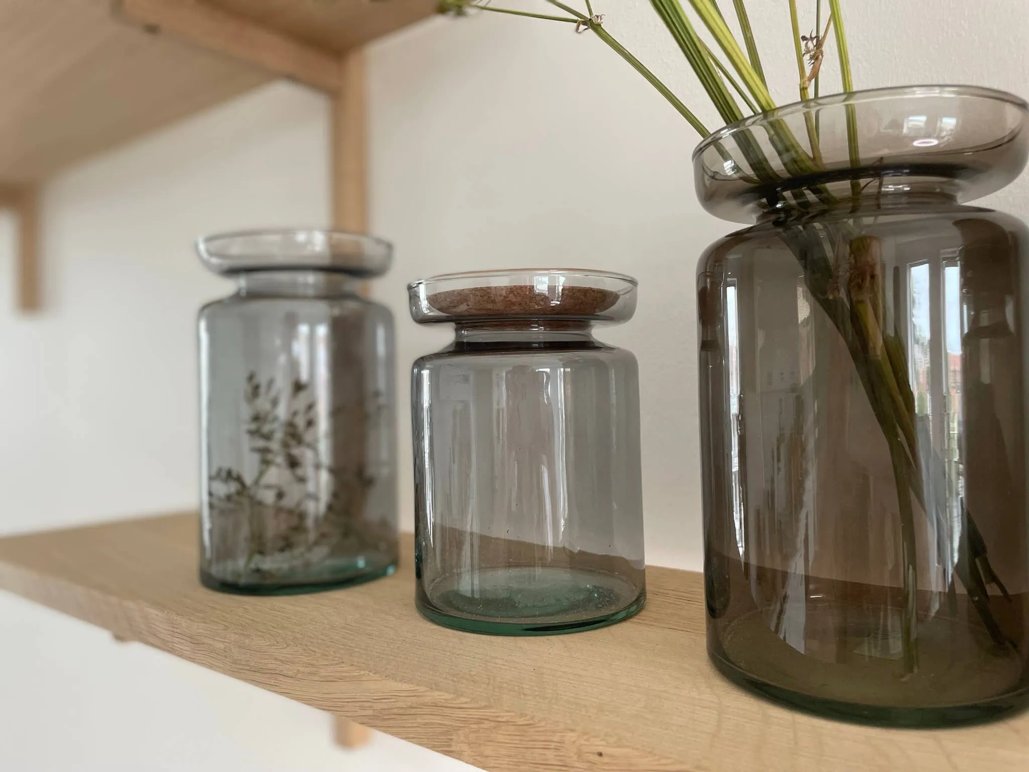 Valencia Duo, Vase & Candle Holder, Mauve Taupe - Image 3