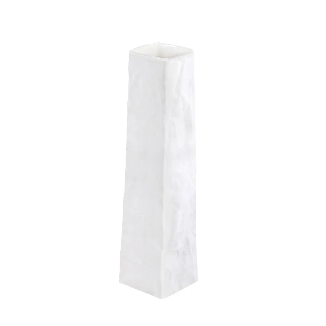 Porcelain Bag Vase - 10.2" - Image 2