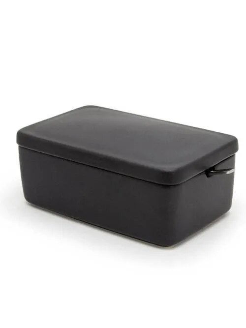 Zero Japan Butter Case With S.S Butter Knife - Noble Black