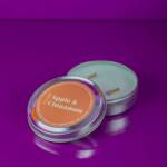 Scented soy candles, M-Size Apple and Cinnamon