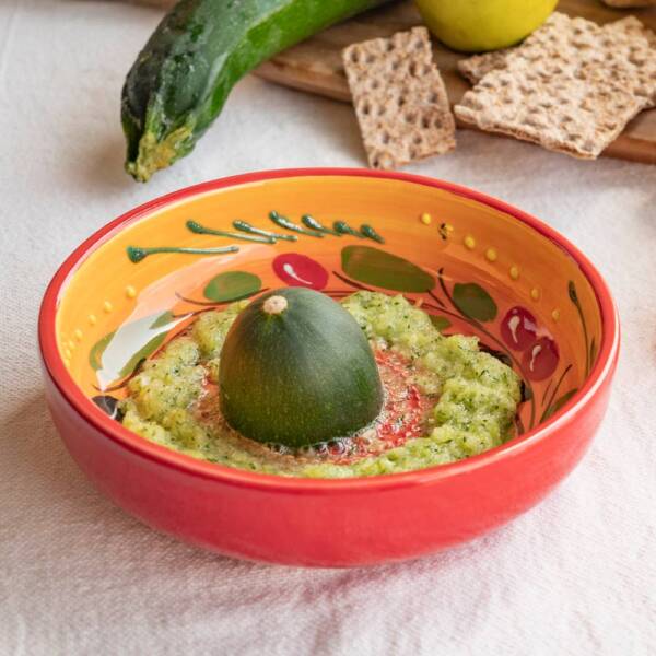 LARGE Ceramic Plate Grater+FREE SPOON/Provençal: WITH PACKAGING - Image 3