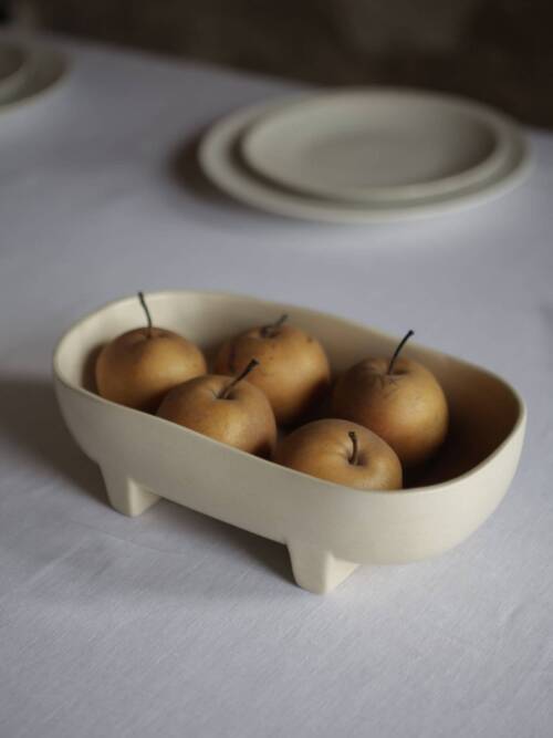 Vanilla Service Serving Plate