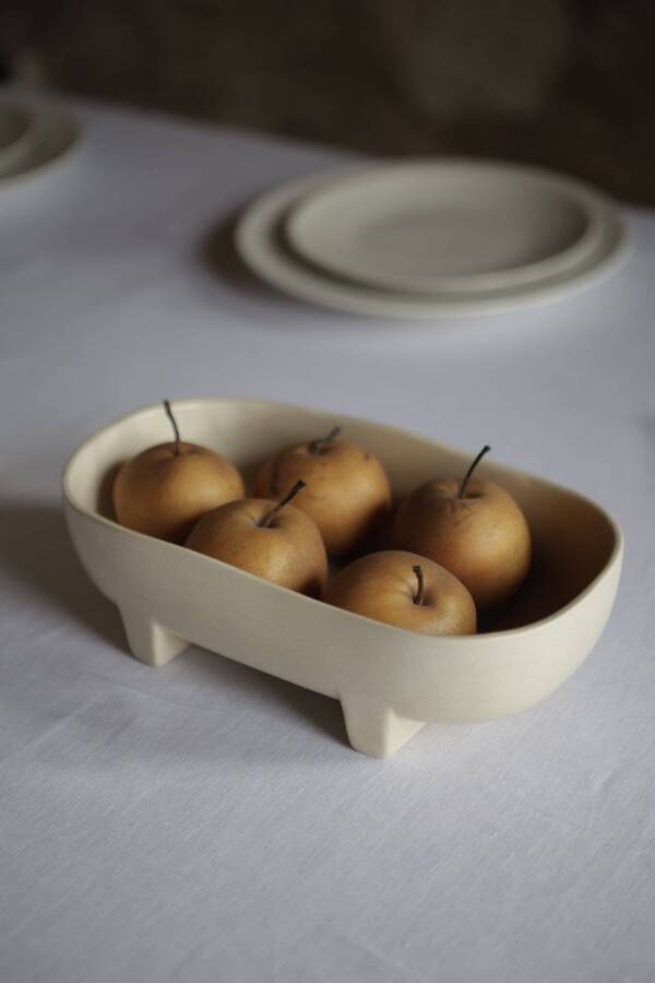 Vanilla Service Serving Plate