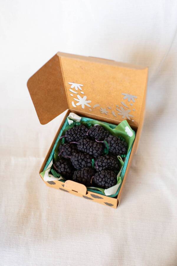 Beeswax Blackberry Birthday Candles: 5 - Image 4