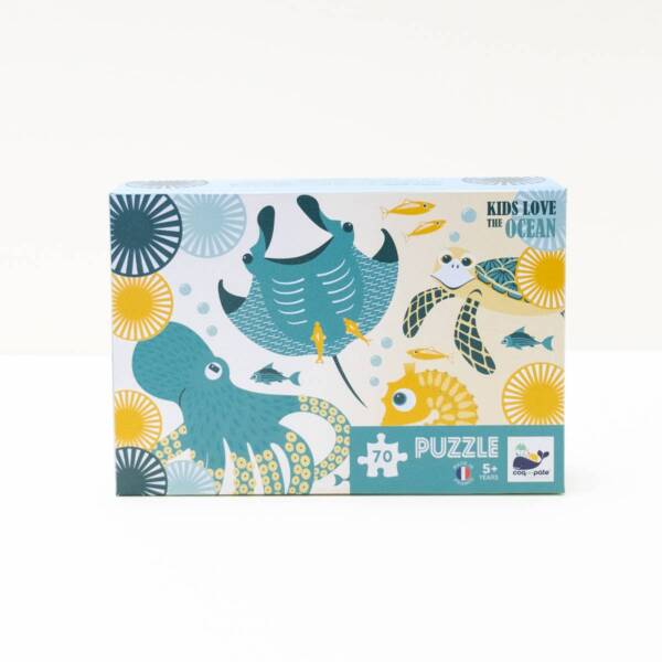70-piece Ocean puzzle, Made in France - Image 2
