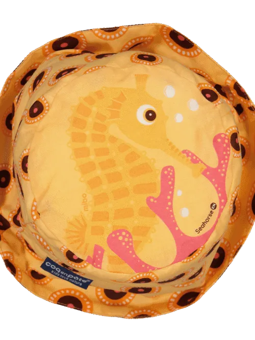 Hippocampe baby and children's bucket hat: L
