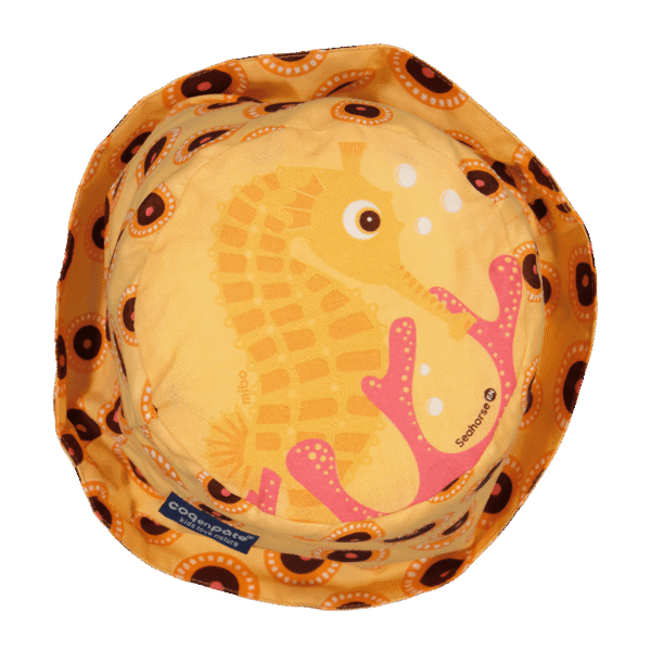 Hippocampe baby and children's bucket hat: S