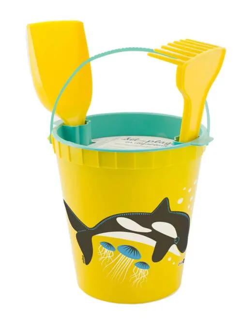 Eco-friendly beach toy made from algae, summer - Orca