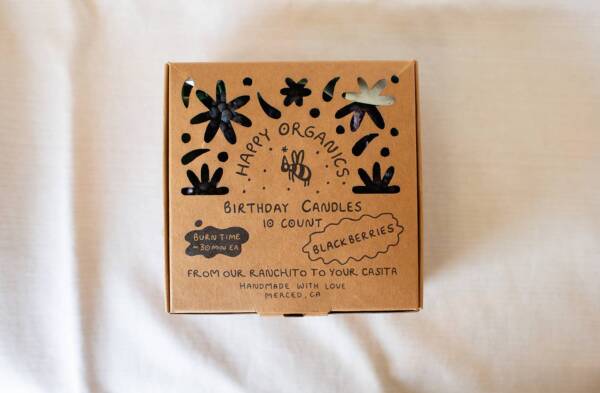 Beeswax Blackberry Birthday Candles: 5 - Image 5