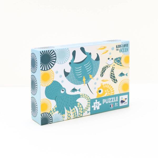 70-piece Ocean puzzle, Made in France - Image 4
