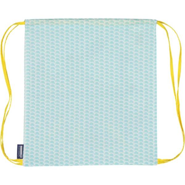 Children's activity backpack in organic cotton - Manta Ray - Image 3